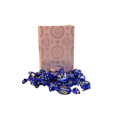 250g Rectangular Box Pattern of Walkers Milk Chocolate Toffee