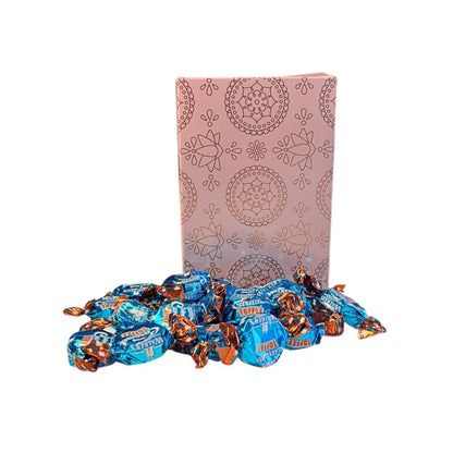 250g Rectangular Box Pattern of Walkers Salted Caramel Toffee