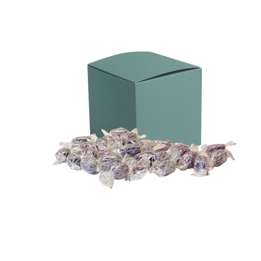 300g Square Box of Sugar Free Blackcurrant and Liquorice