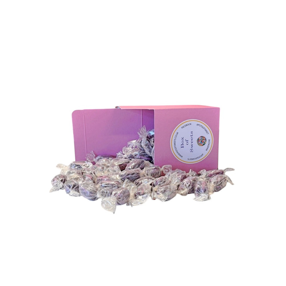 300g Square Box of Sugar Free Blackcurrant and Liquorice