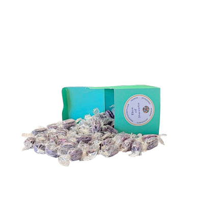 300g Square Box of Sugar Free Blackcurrant and Liquorice