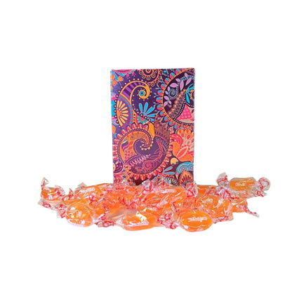 250g Rectangular Patterned Box of Barley Sugar Sweets