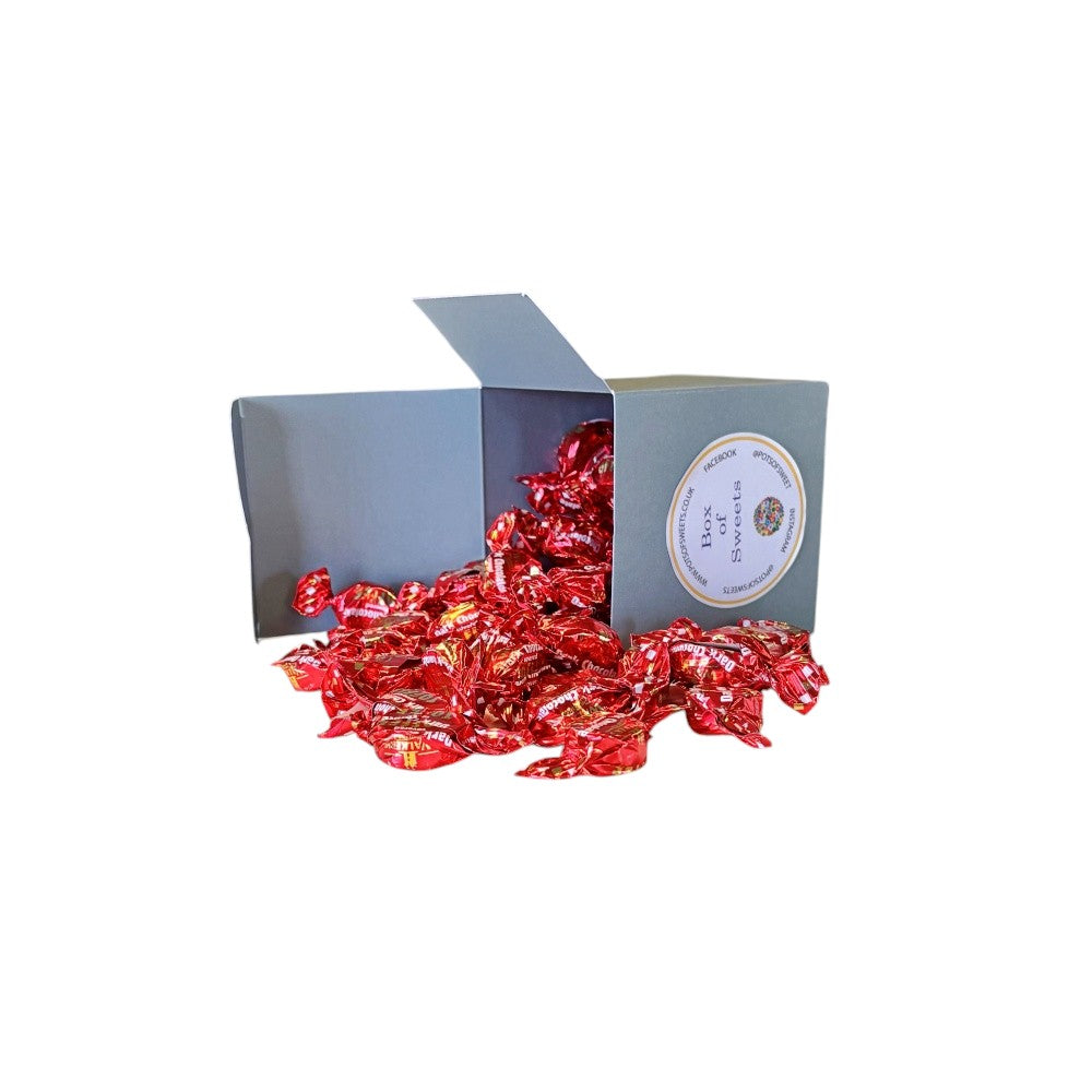 300g Square Box of Walkers Dark Chocolate Toffee