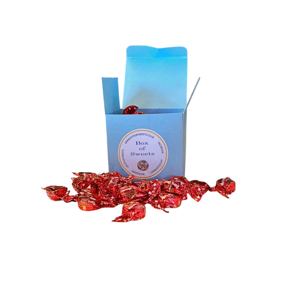 300g Square Box of Walkers Dark Chocolate Toffee