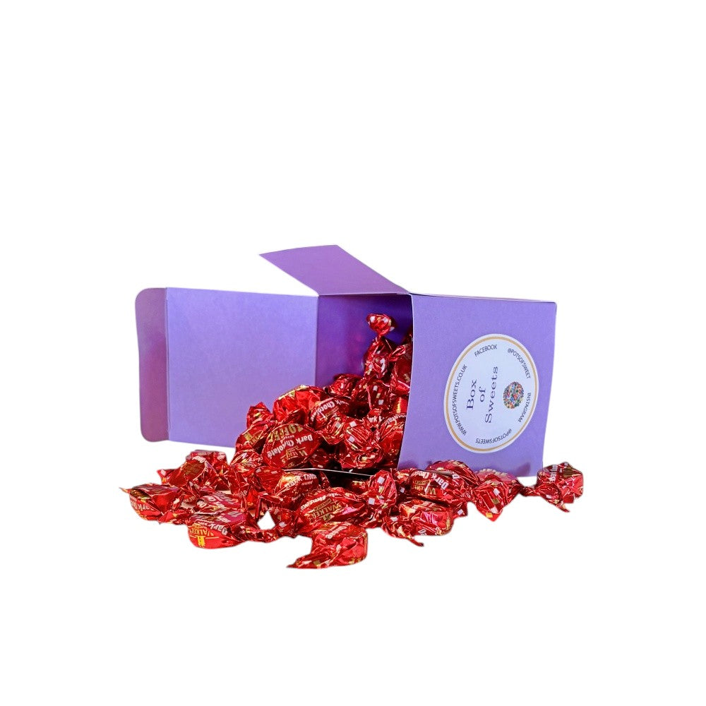 300g Square Box of Walkers Dark Chocolate Toffee