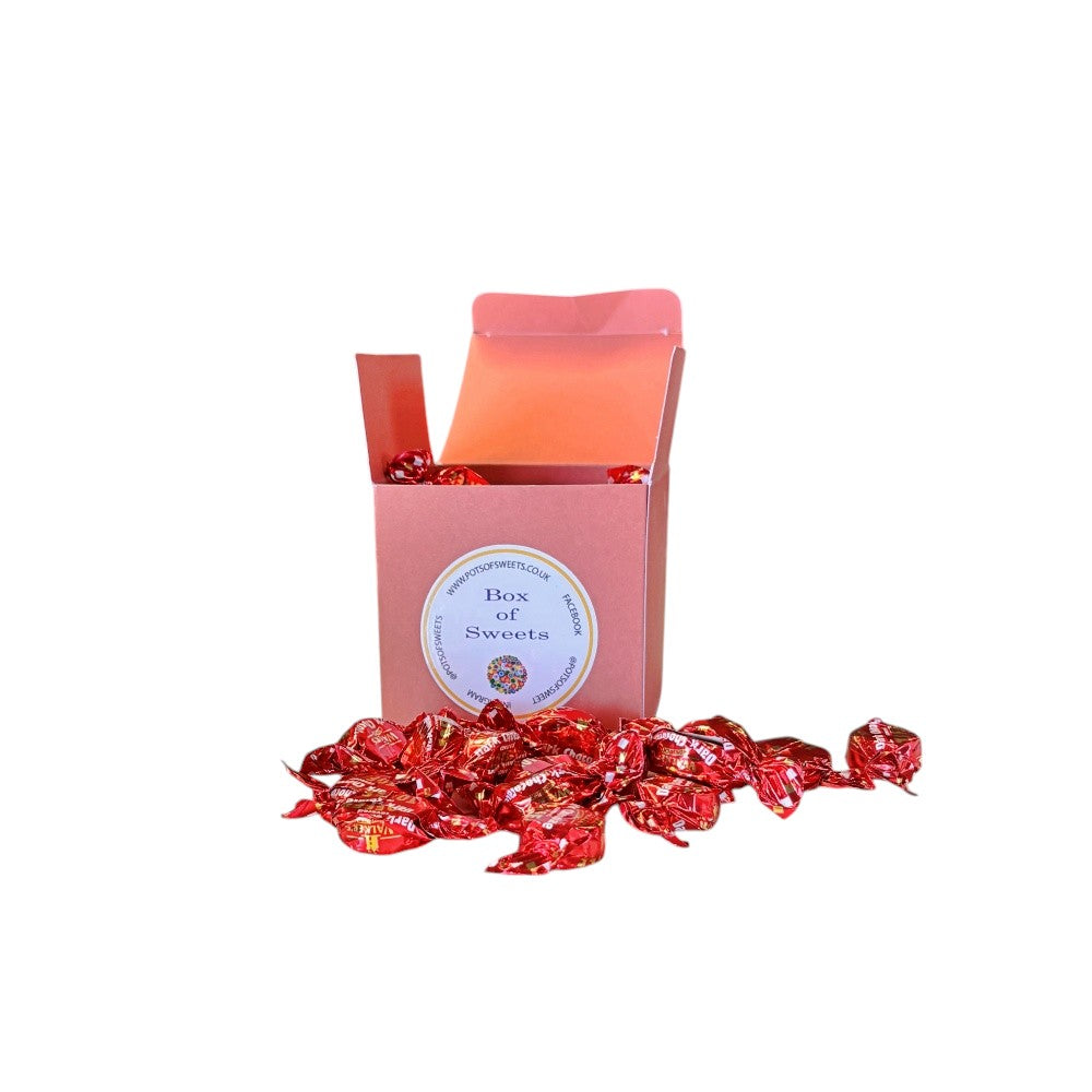 300g Square Box of Walkers Dark Chocolate Toffee