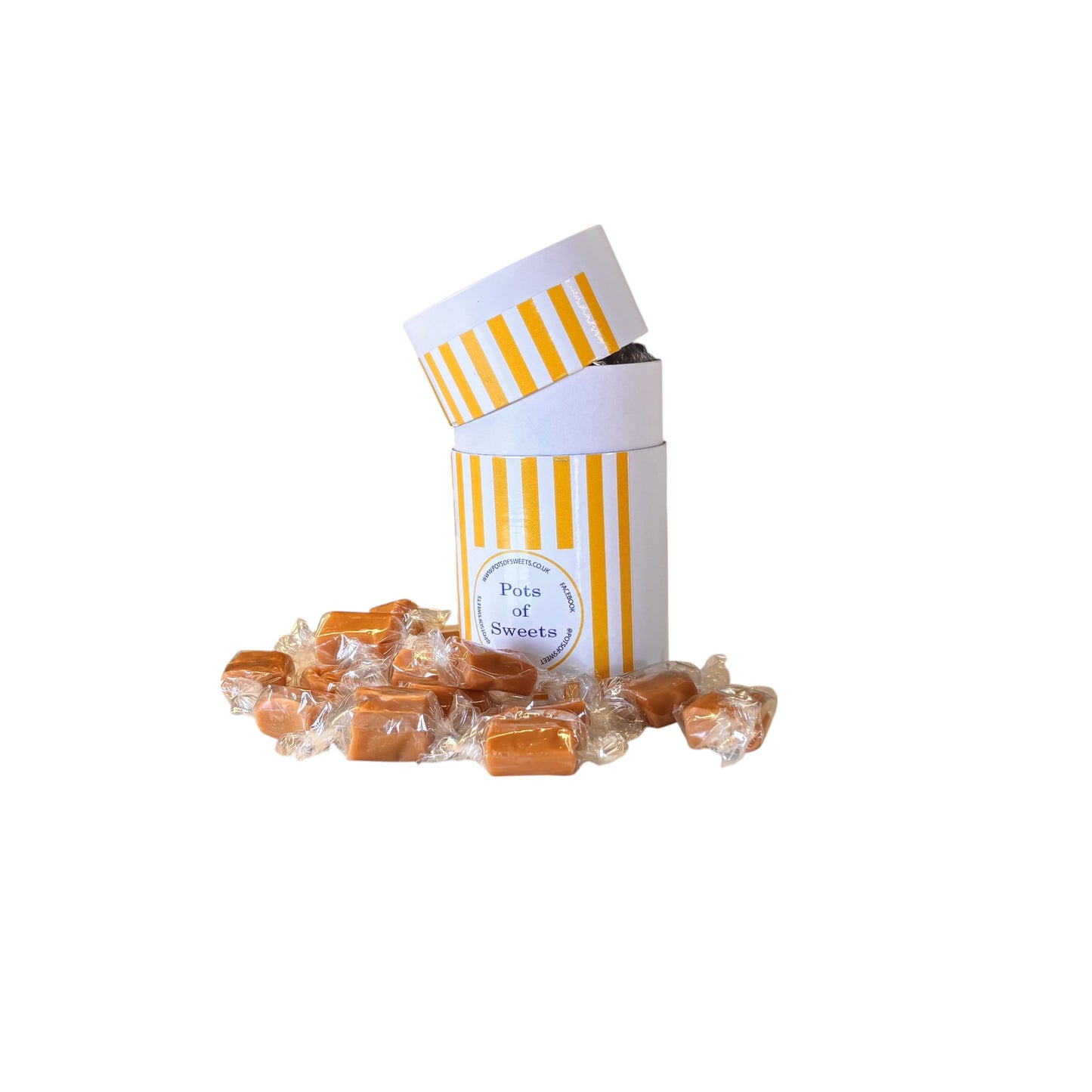 200g Tube of Bristows Salted Caramel Fudge