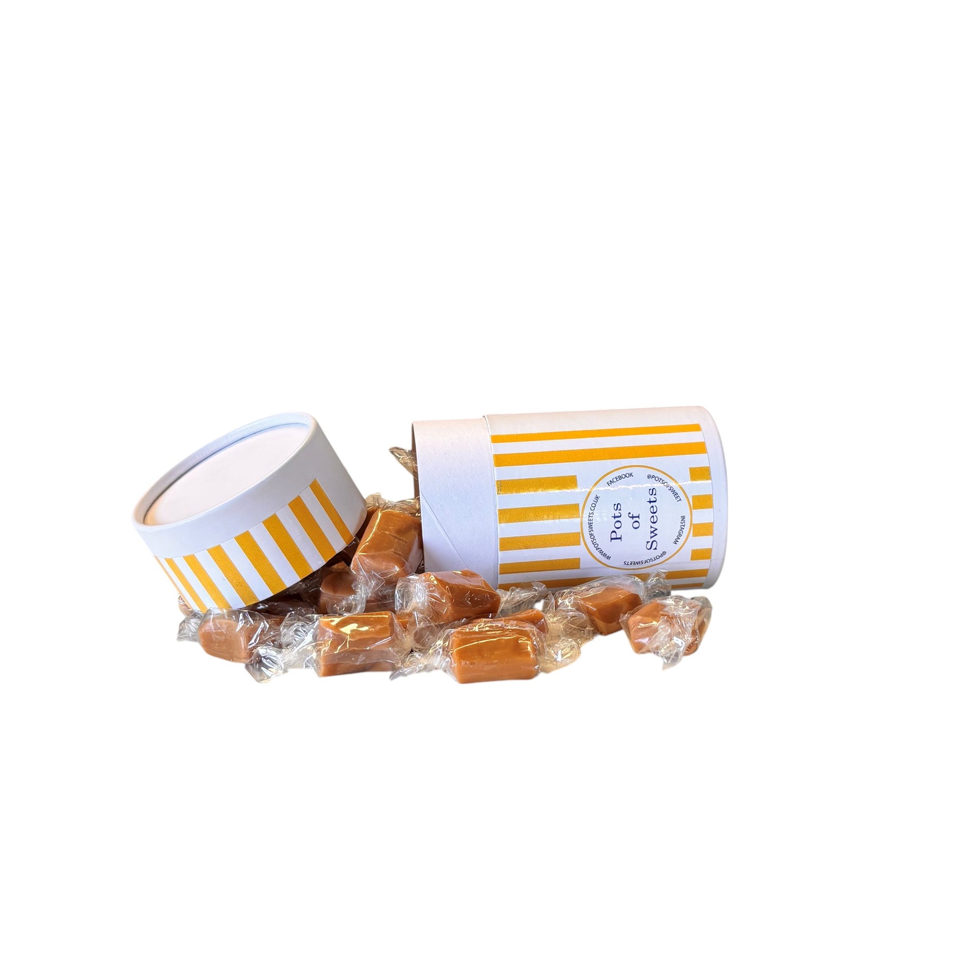 200g Tube of Bristows Salted Caramel Fudge