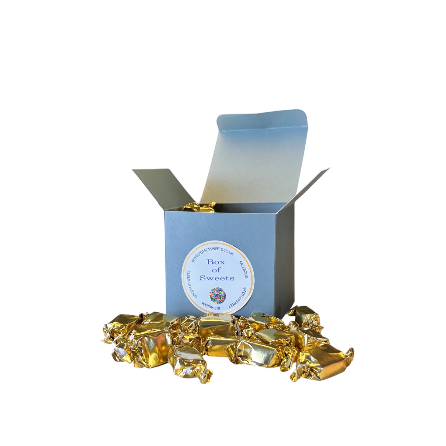 300g Square Box of Bristows Clotted Cream Toffee