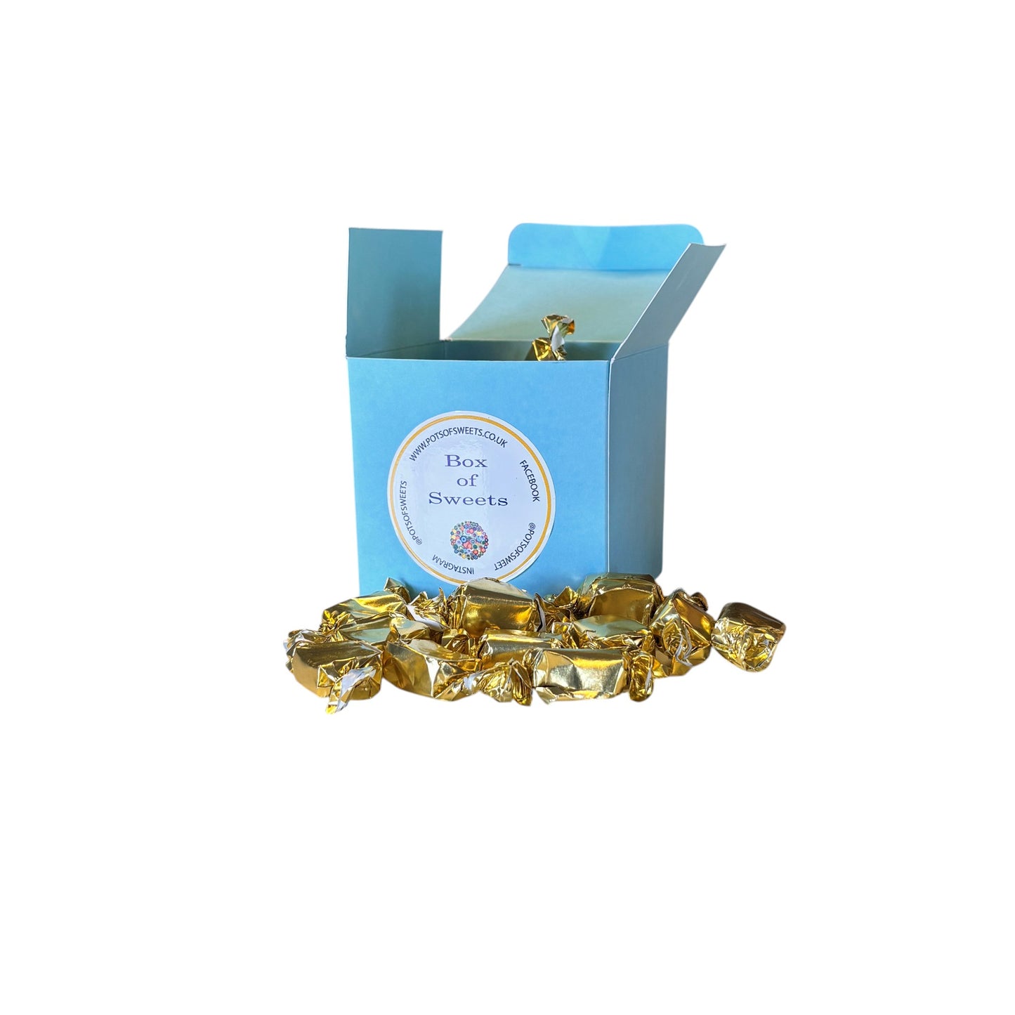 300g Square Box of Bristows Clotted Cream Toffee