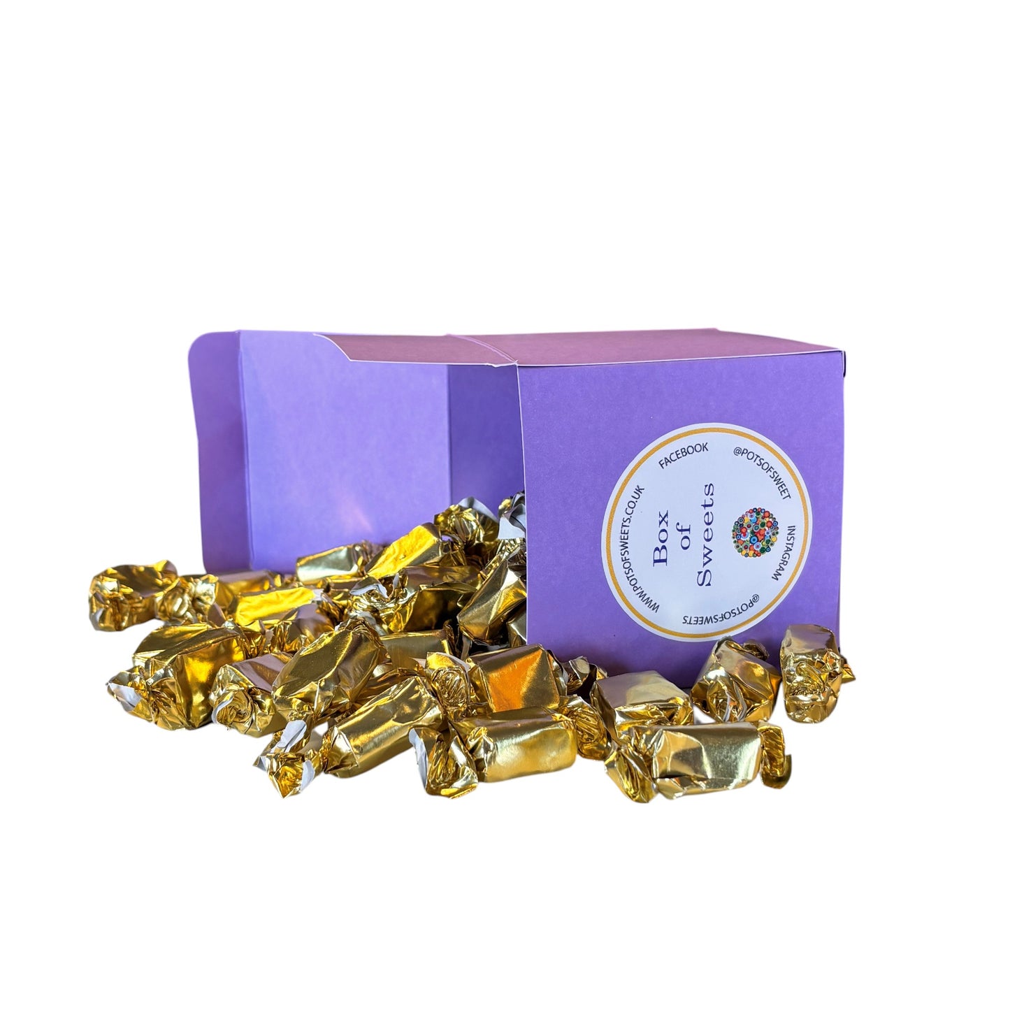 300g Square Box of Bristows Clotted Cream Toffee