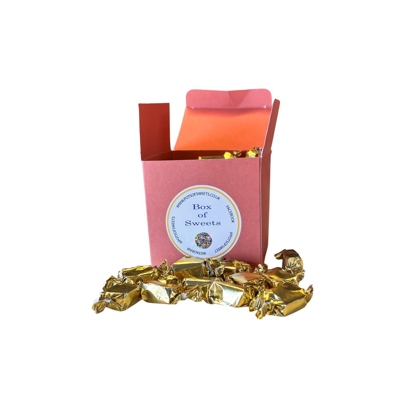 300g Square Box of Bristows Clotted Cream Toffee