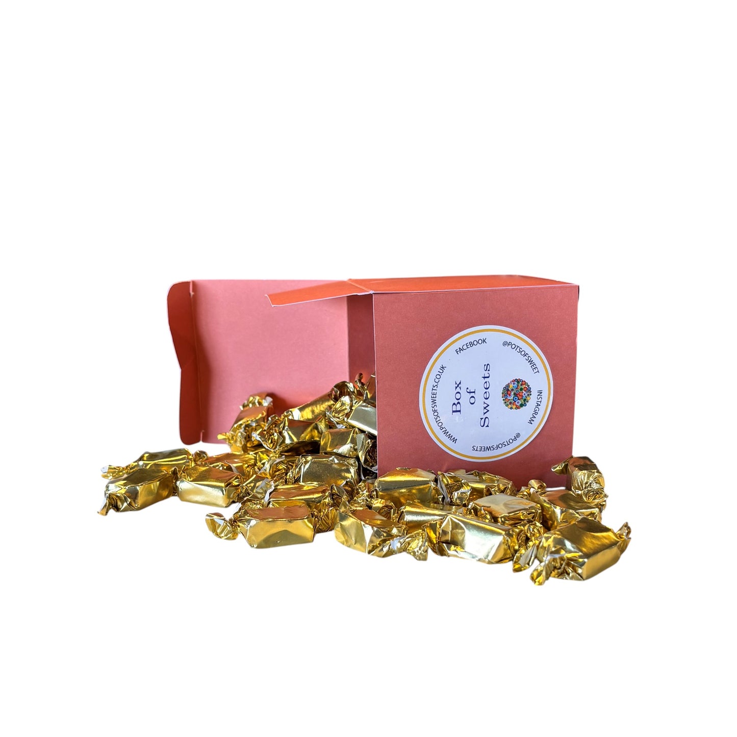 300g Square Box of Bristows Clotted Cream Toffee