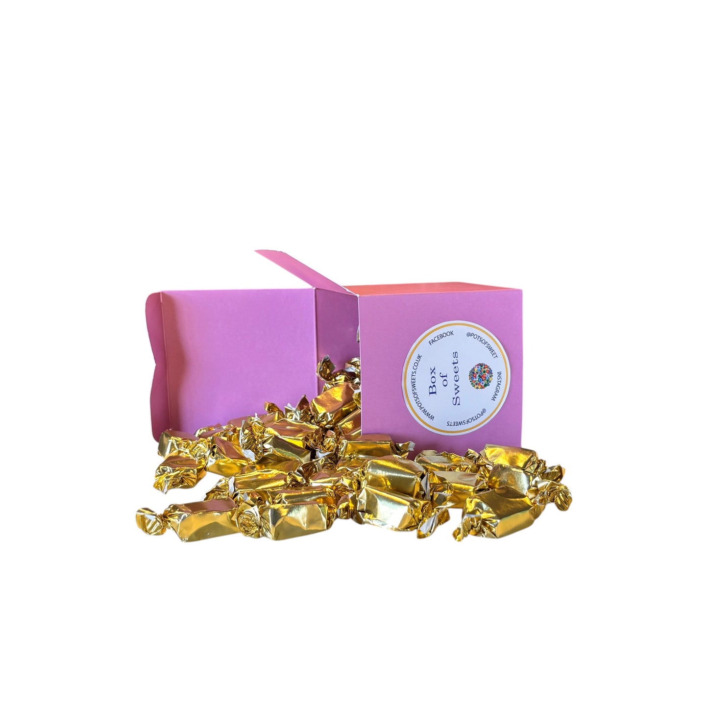 300g Square Box of Bristows Clotted Cream Toffee