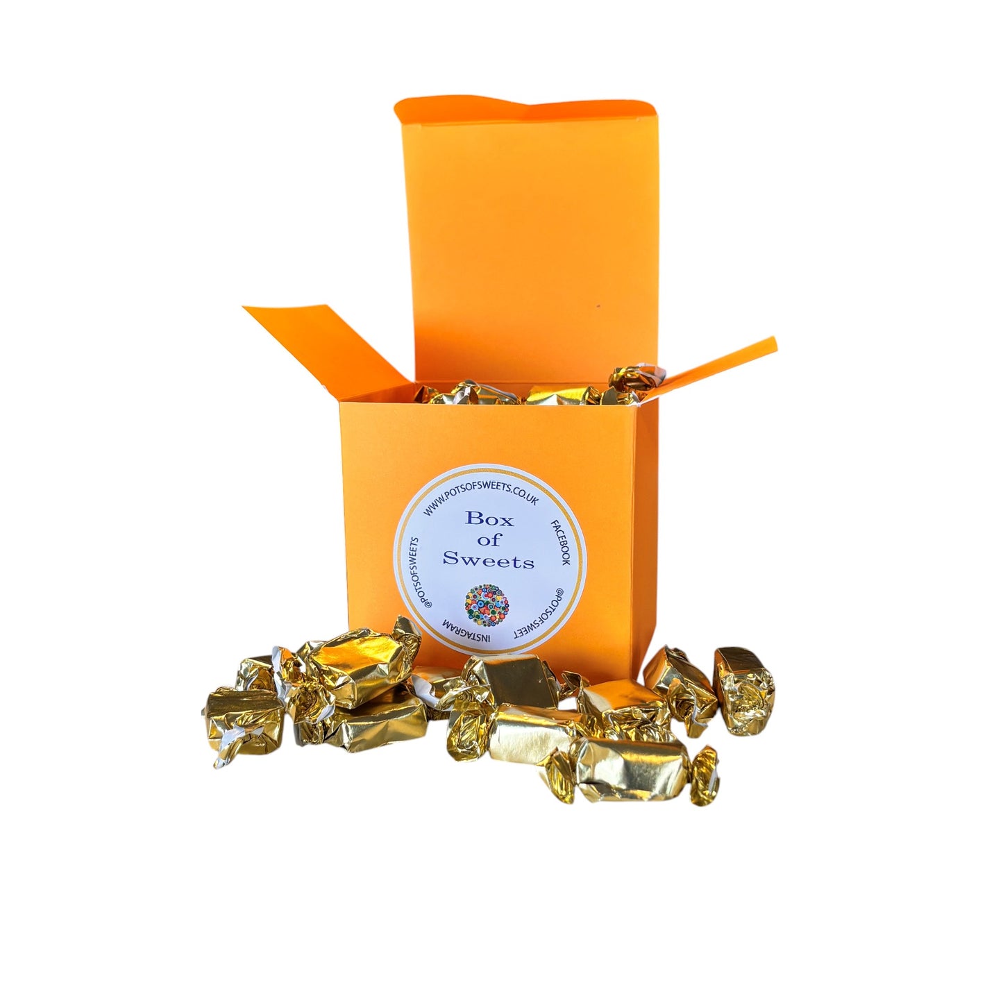 300g Square Box of Bristows Clotted Cream Toffee