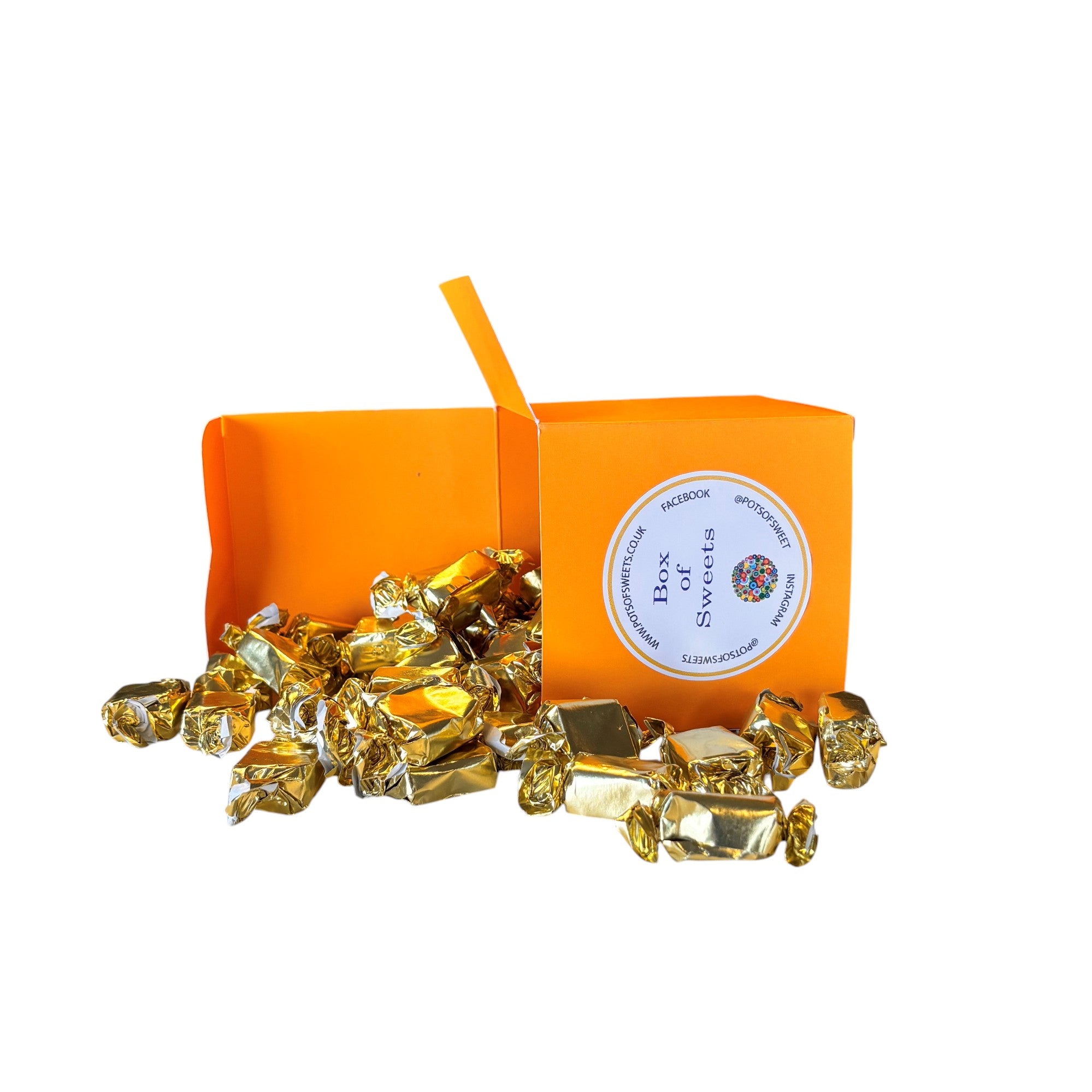 300g Square Box of Bristows Clotted Cream Toffee