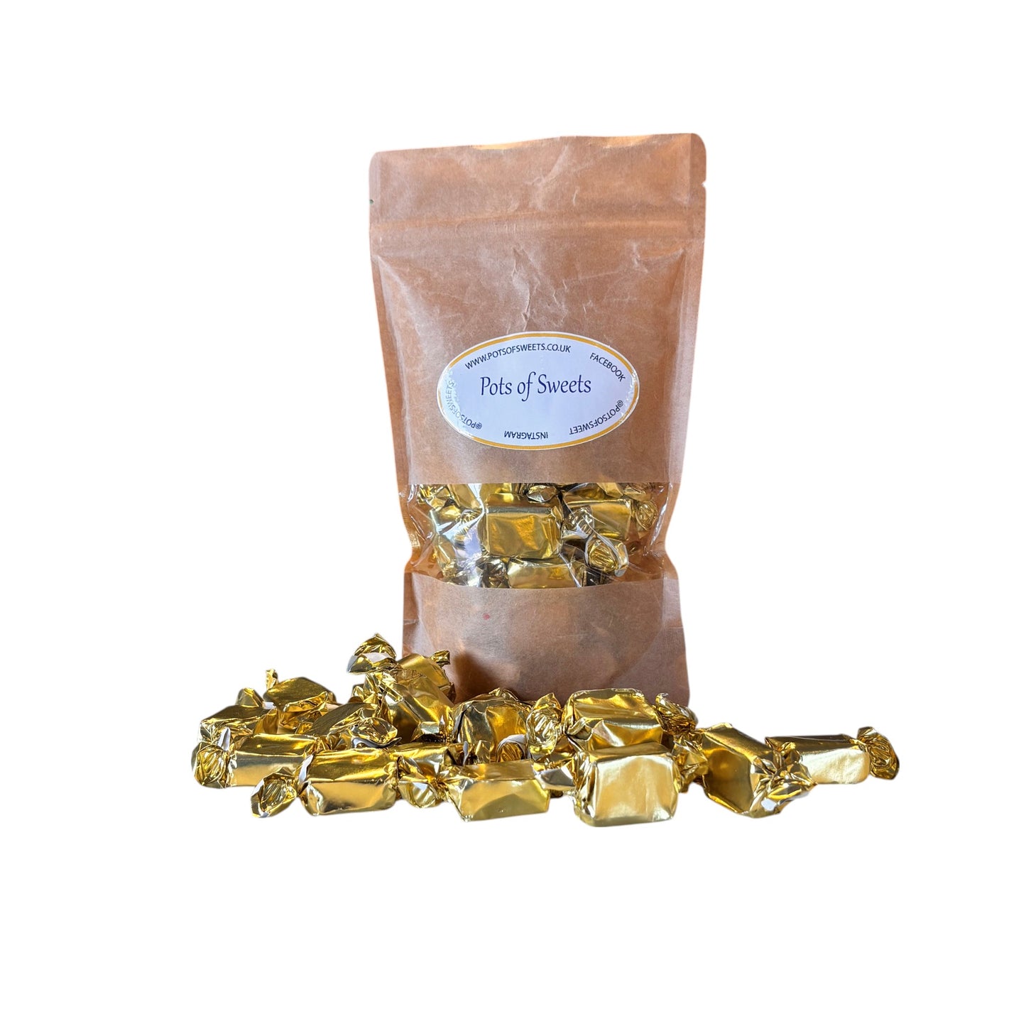 250g Pouch of Bristows Clotted Cream Toffee