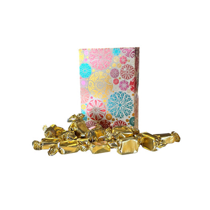 250g Rectangular Patterned Box of Bristows Clotted Cream Toffee