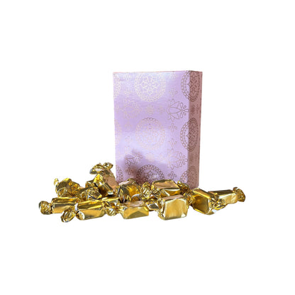 250g Rectangular Patterned Box of Bristows Clotted Cream Toffee