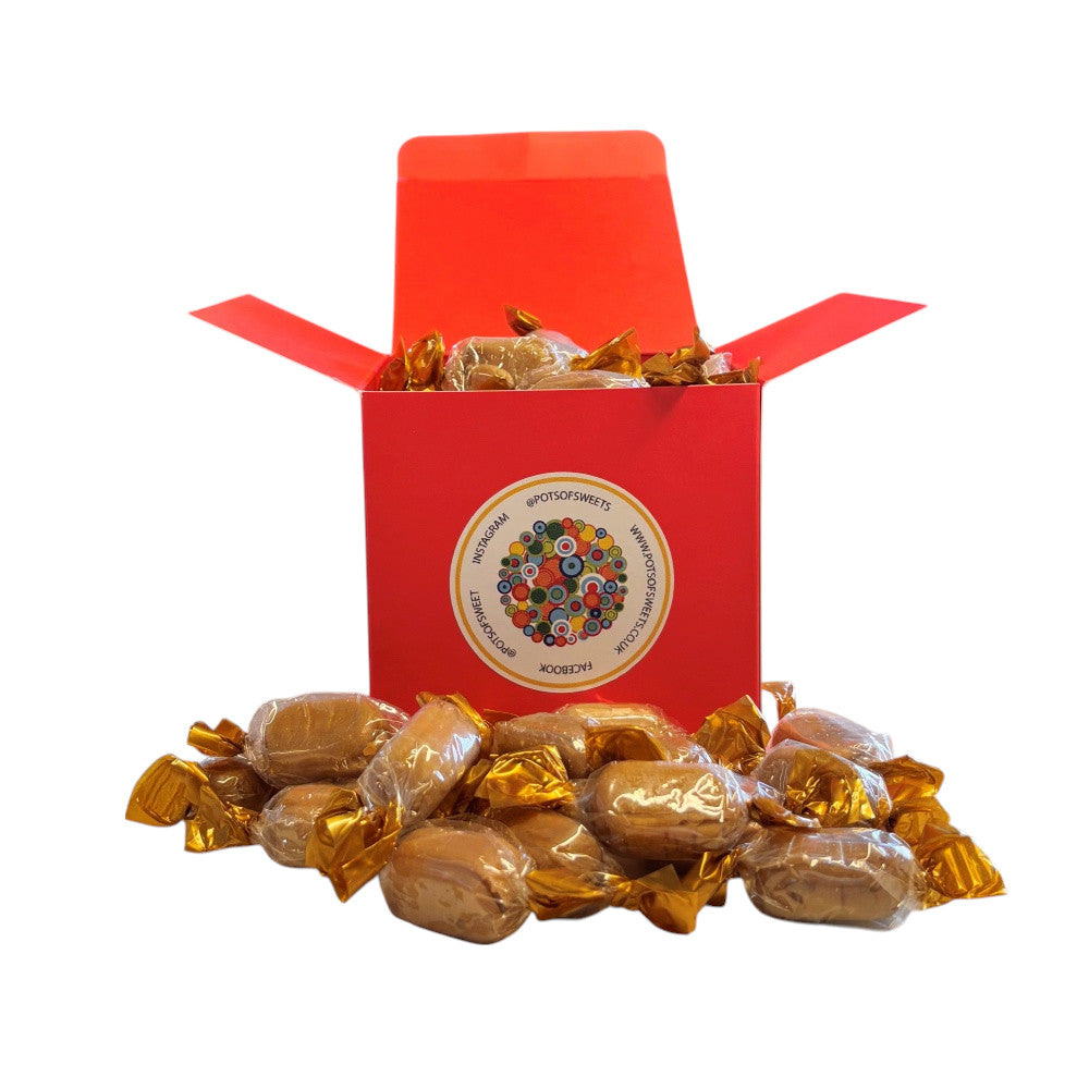 300g Square Box of Chocolate Crunch Sweets