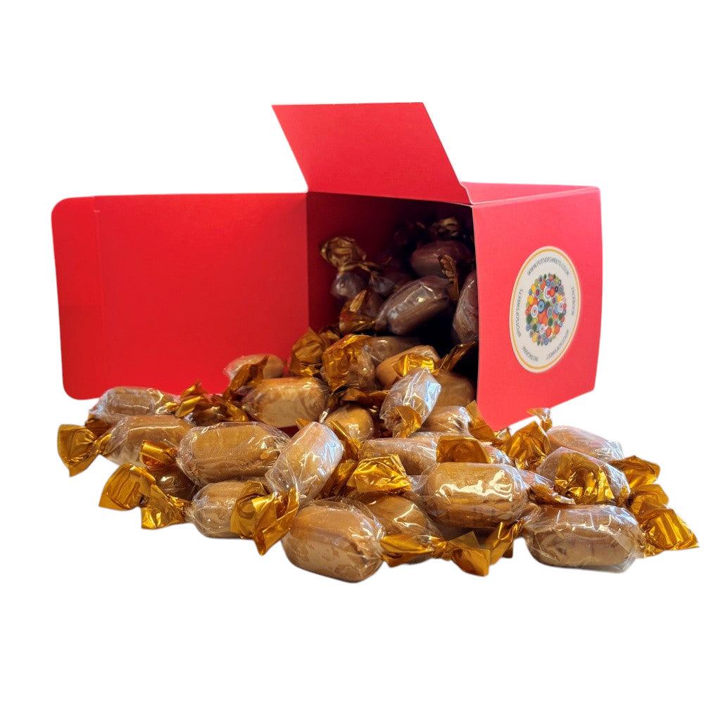 300g Square Box of Chocolate Crunch Sweets