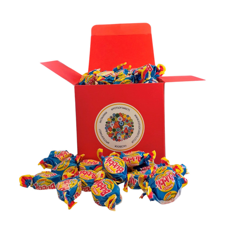 300g Square Box of Anglo Bubble Bubblegum