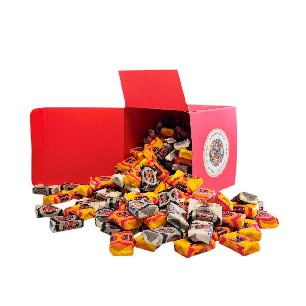 300g Square Box of Black Jacks and Fruit Salads