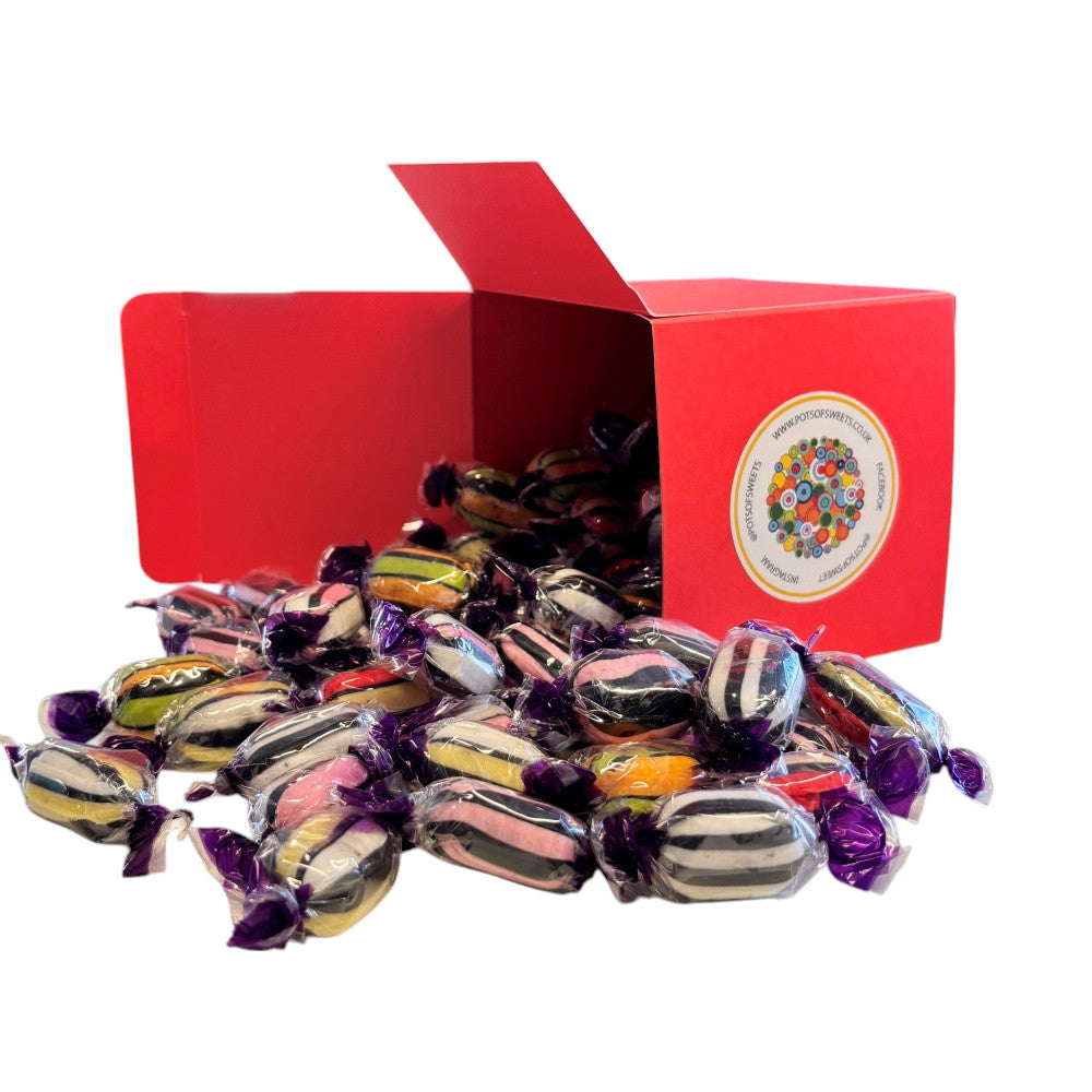 Square Box of Buchanans Liquorice Assortment Sweets