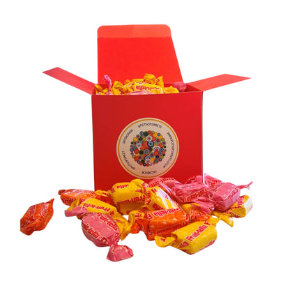 300g Square Box of Fruitella Juicy Fruit Chews