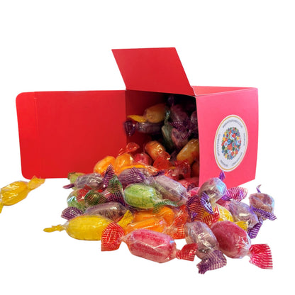 300g Square Box of Sherbet Fruits