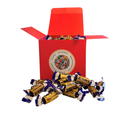 300g Square Box of Sugar Free Chocolate Eclairs