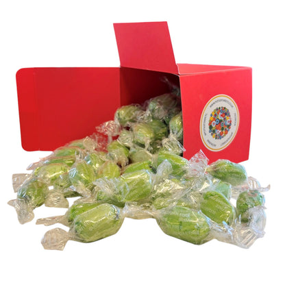 300g Square Box of Sugar Free Chocolate Limes Sweets