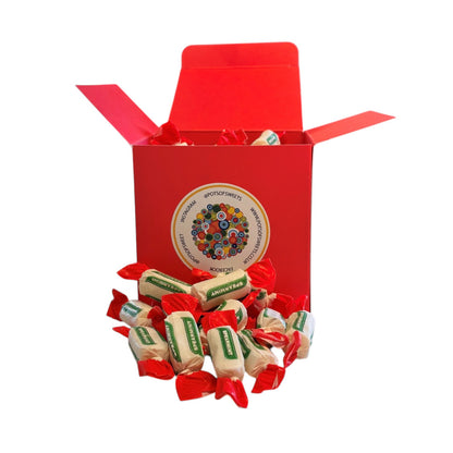 300g Square Box of Sugar Free Spearmint Chews