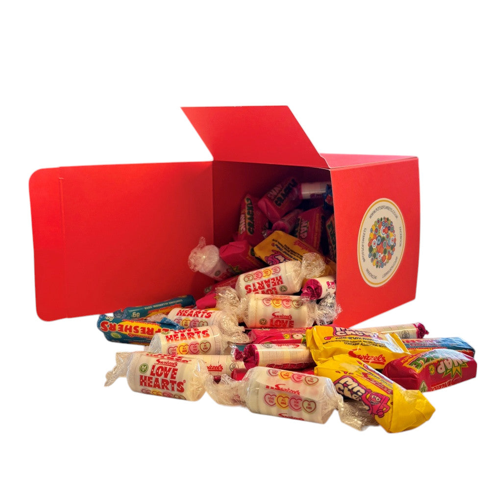 300g Square Box of Swizzles Retro Sweet Mix