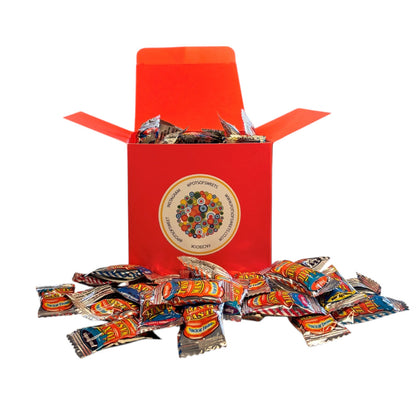 300g Square Box of Toxic Waste Nuclear Fusion Super Sour Sweets