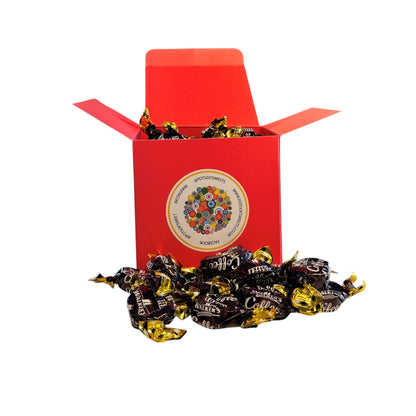 300g Square Box of Walkers Coffee Toffee Sweets