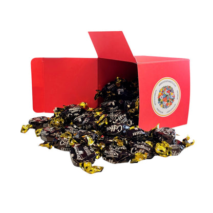 300g Square Box of Walkers Coffee Toffee Sweets