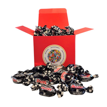 300g Square Box of Walkers Liquorice Toffee