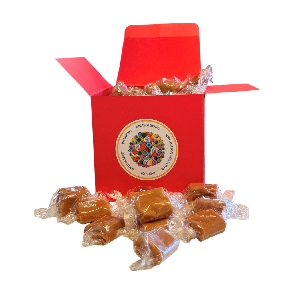 300g Square Box of Bristows Clotted Cream Fudge