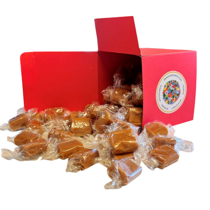 300g Square Box of Bristows Clotted Cream Fudge