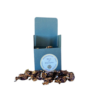 300g Square Box of Buchanan's Chocolate Caramel Toffees