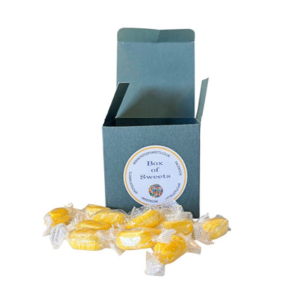 300g Square Box of Sherbet Lemon Sweets