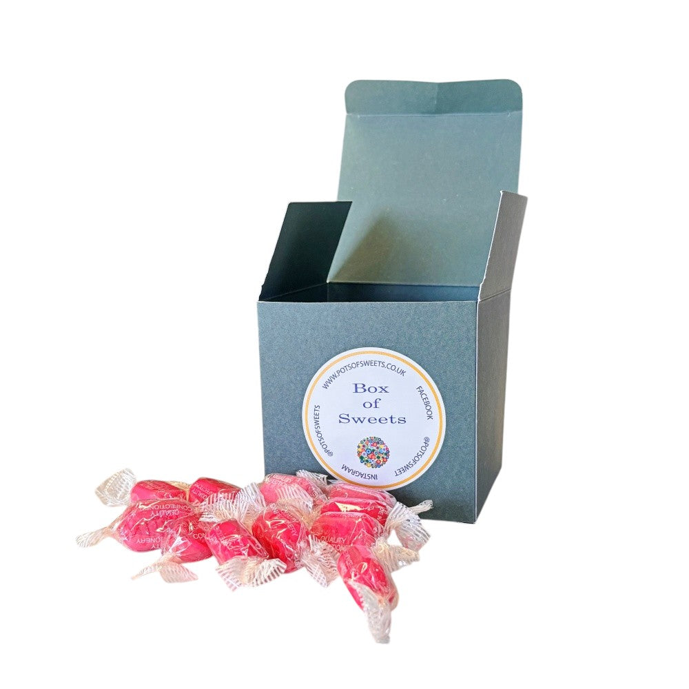 300g Square Box of Strawberry Sherbets Sweets