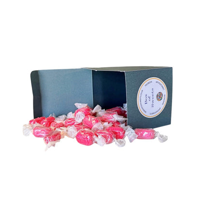 300g Square Box of Strawberry Sherbets Sweets