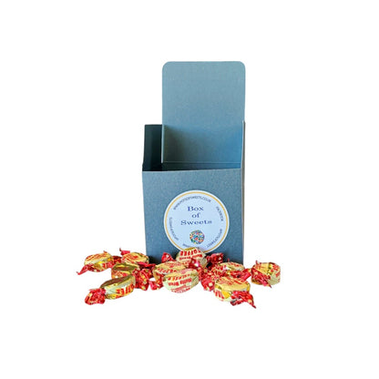 300g Square Box of Walker Nutty Brazil Toffee