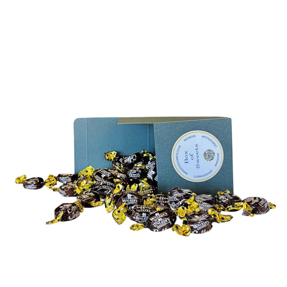300g Square Box of Walkers Coffee Toffee Sweets