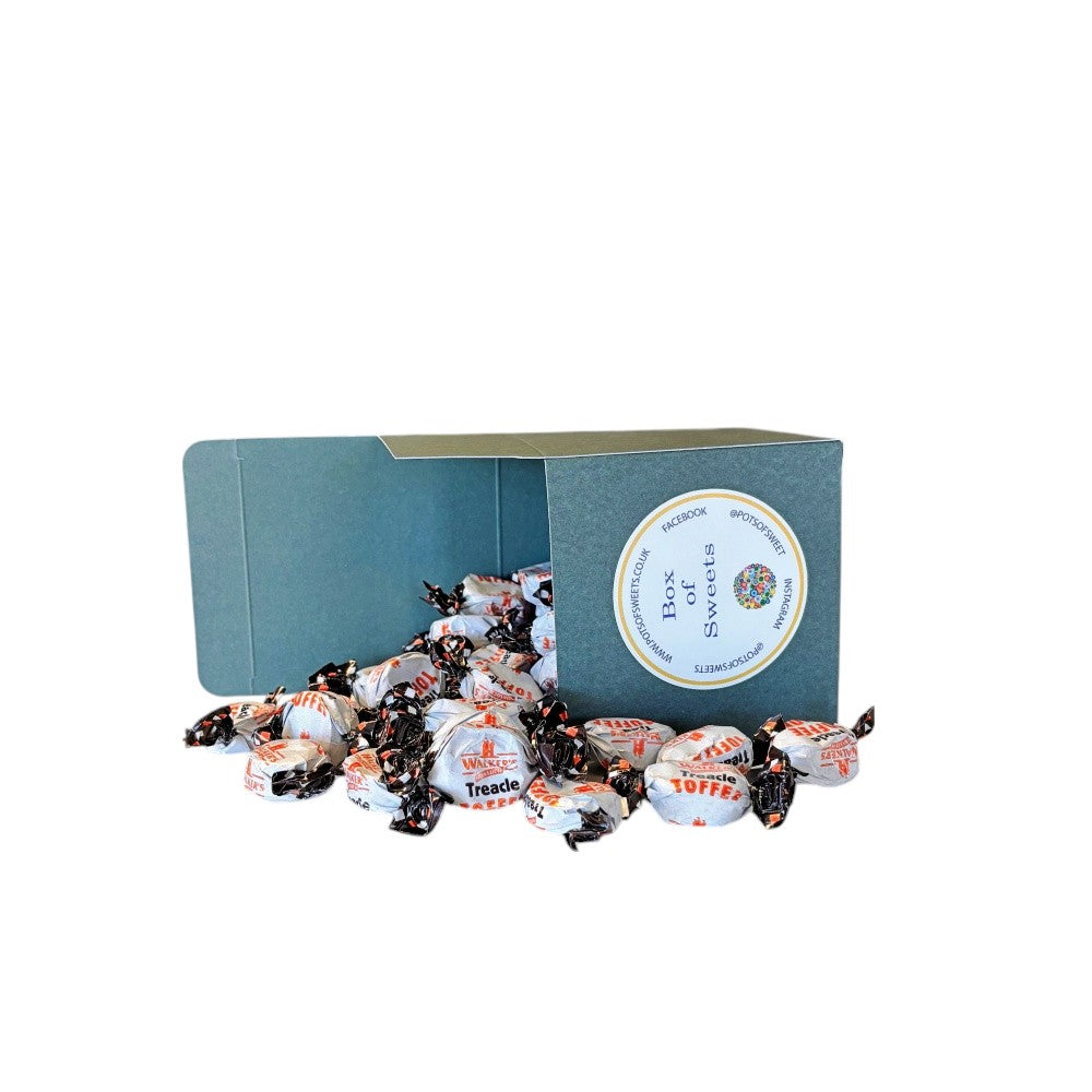 300g Square Box of Walkers Treacle Dabs Toffee