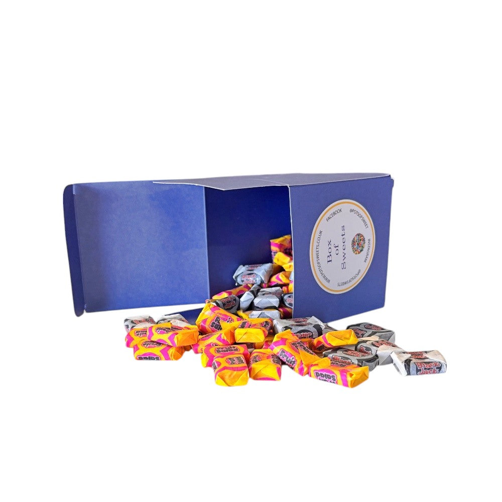300g Square Box of Black Jacks and Fruit Salads