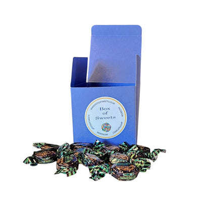 300g Square Box of Buchanan's Chocolate Peppermint Creams