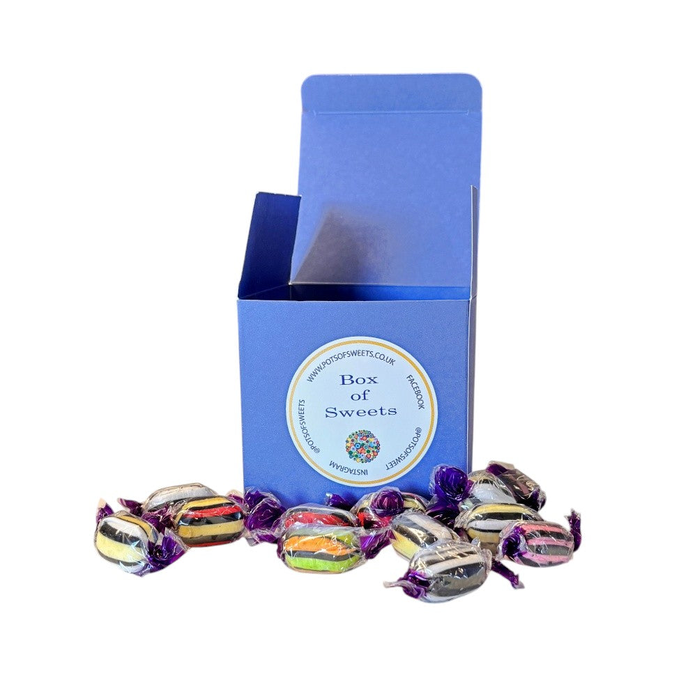 Square Box of Buchanans Liquorice Assortment Sweets